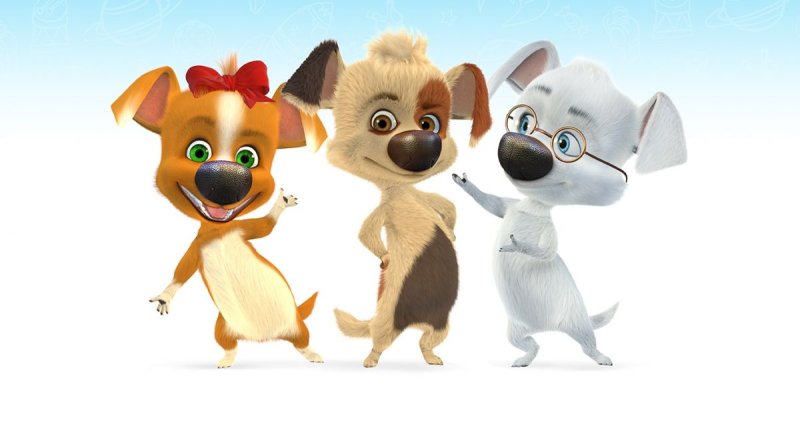 Мультик белка и стрелка озорная семейка герои