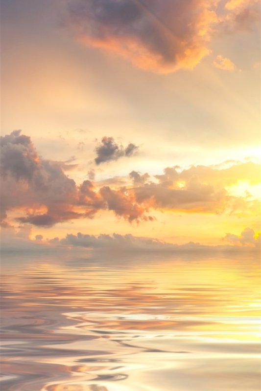 Заставка на телефон солнце