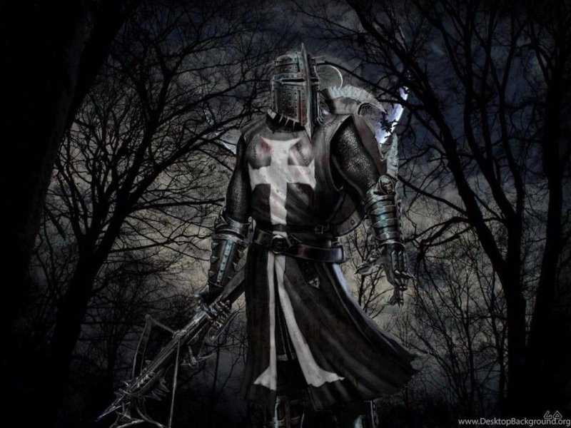 Тёмный рыцарь средневековье