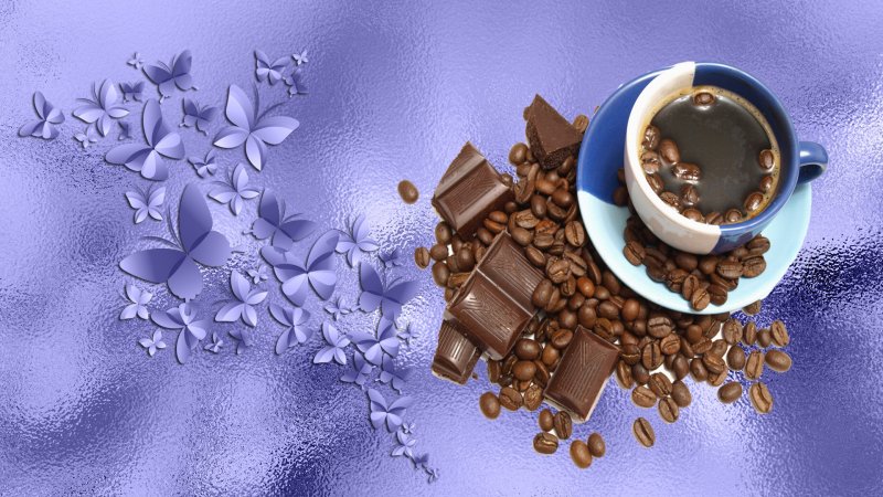 Красивый кофе