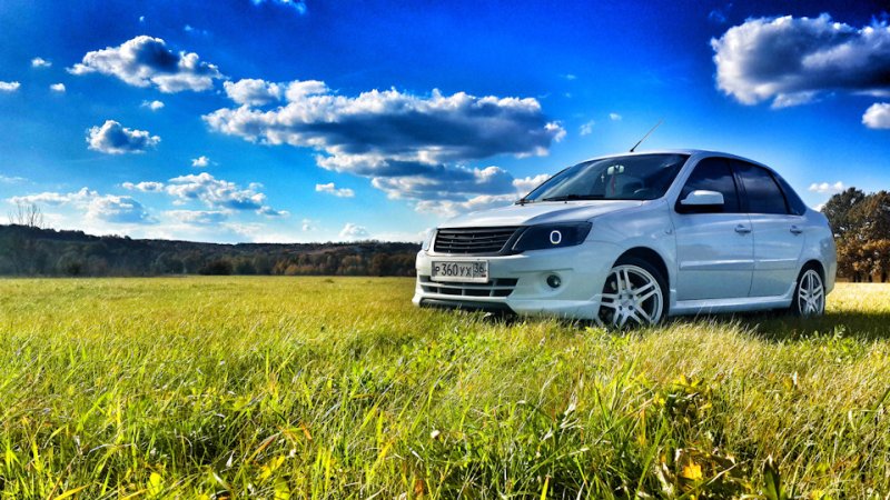 Лада Гранта 4k