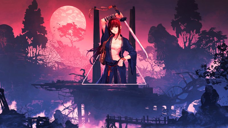 Заставка на рабочий стол Самурай