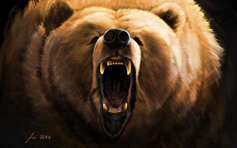 Оскал медведя