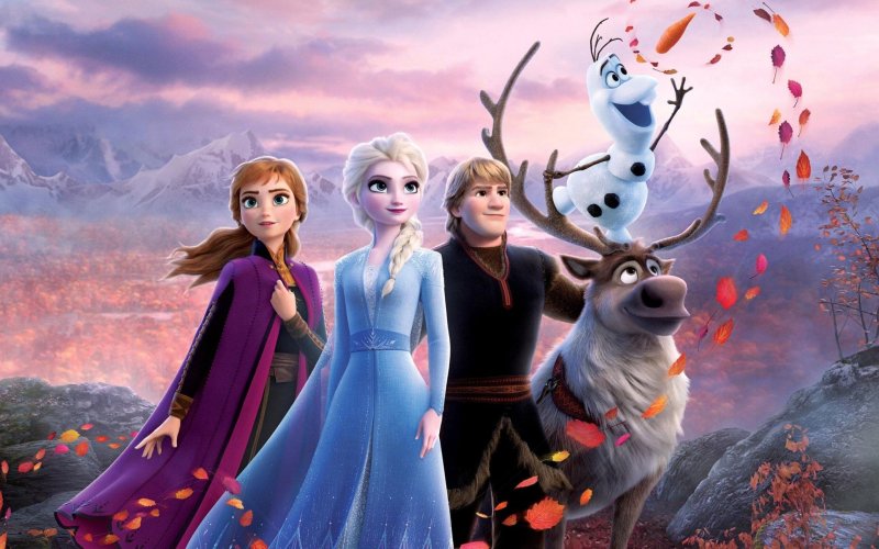 Эльза Анна Свен Холодное сердце 2