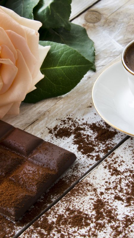 Кофе и шоколад