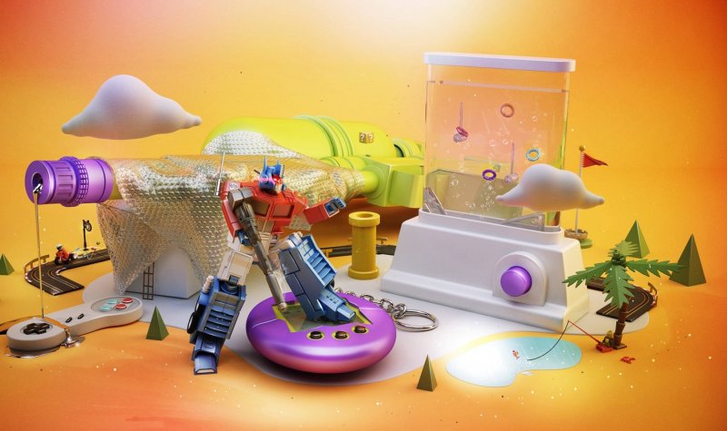 Фон игрушки