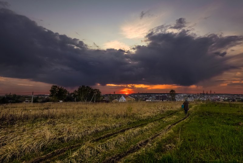 Подмосковные вечера пейзаж