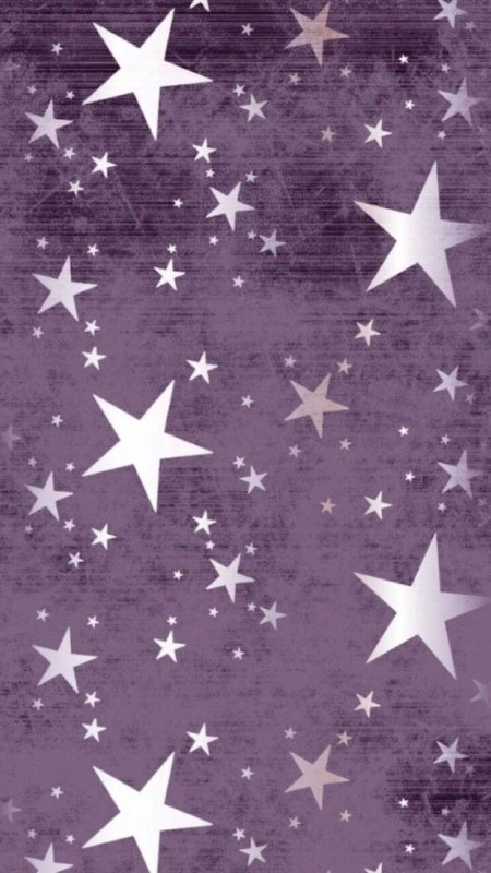 Фиолетовый фон со звездами