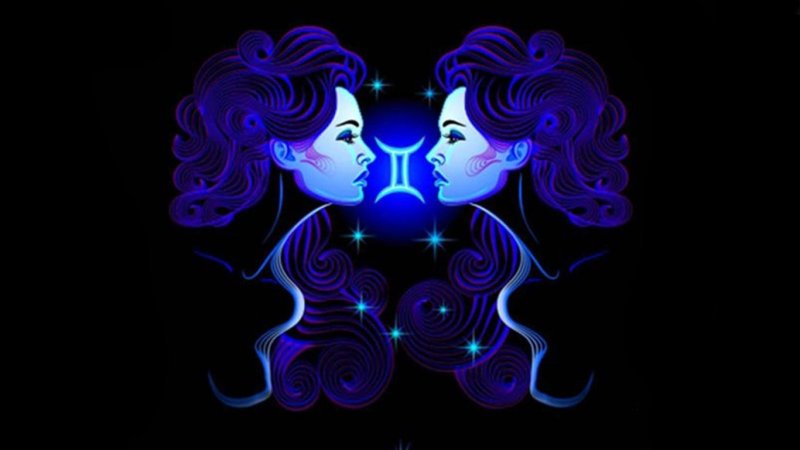 Красивый знак зодиака Близнецы