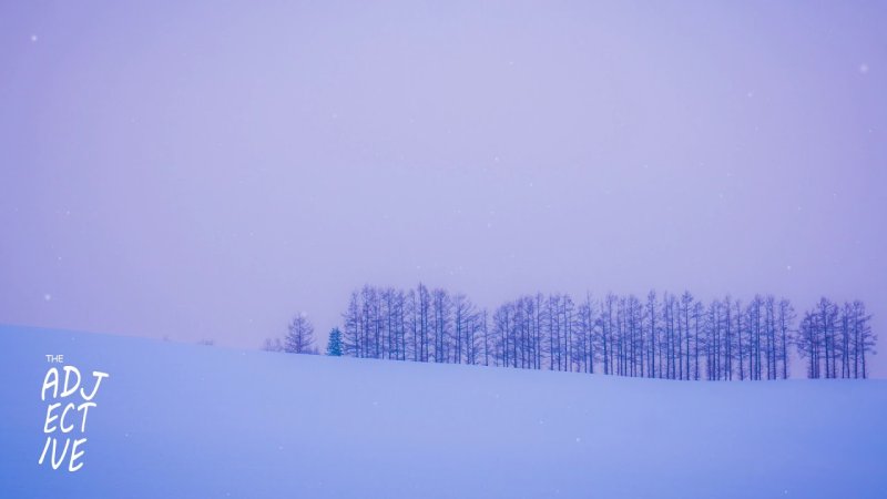 Зима Минимализм