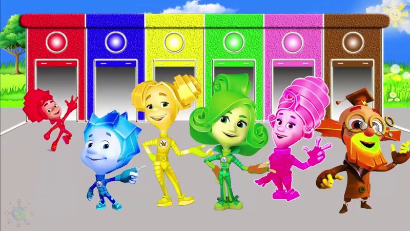 Английский с Фиксиками