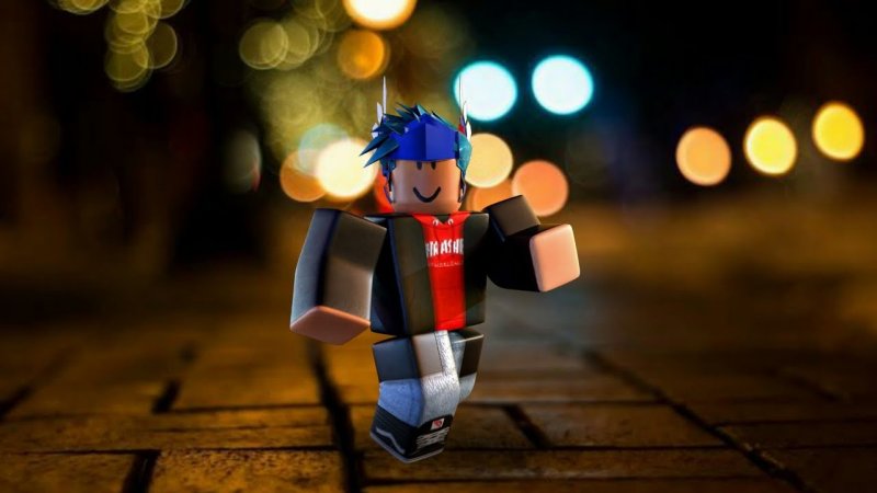 Синий РОБЛОКС