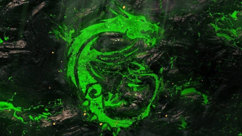 Неоновый зеленый