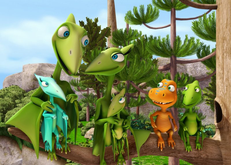 Поезд динозавров Бадди и тайни