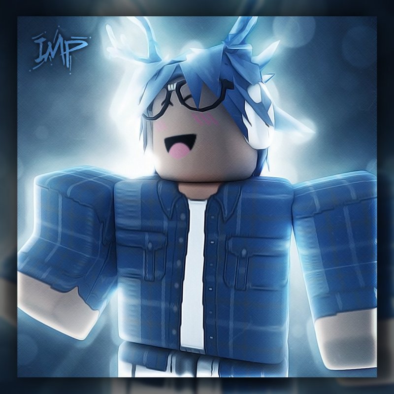 Арт РОБЛОКСА мальчика