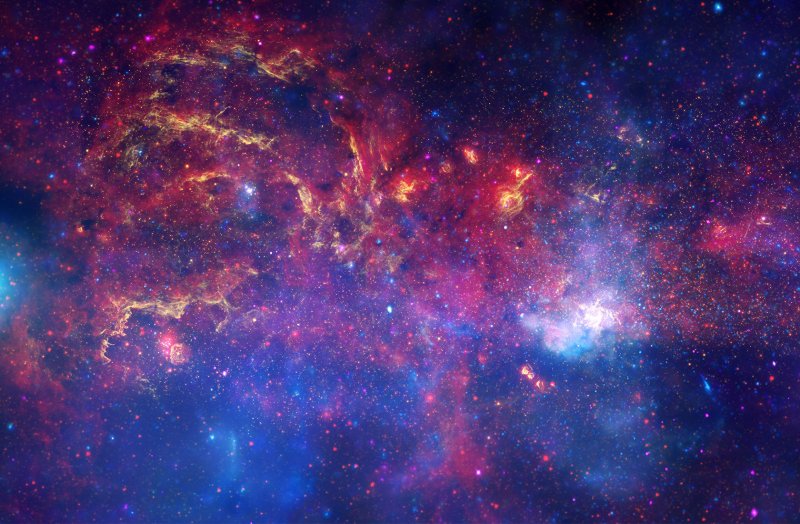 Космос Галактика Млечный путь