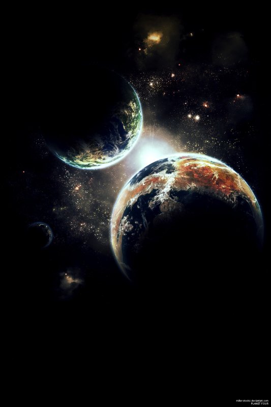 Заставки на телефон космос