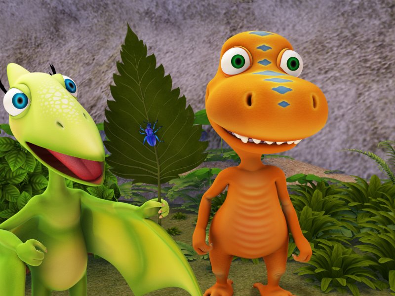 Поезд динозавров Телеканал Карусель