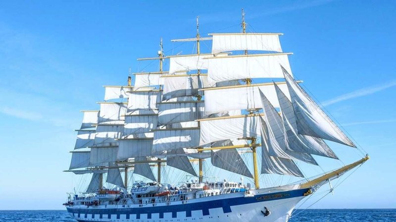 Корабль клипер парусник