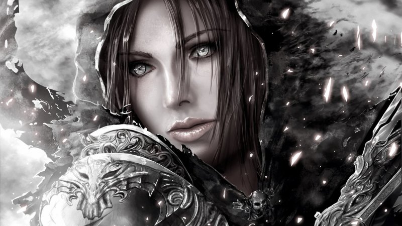 Девушка воин