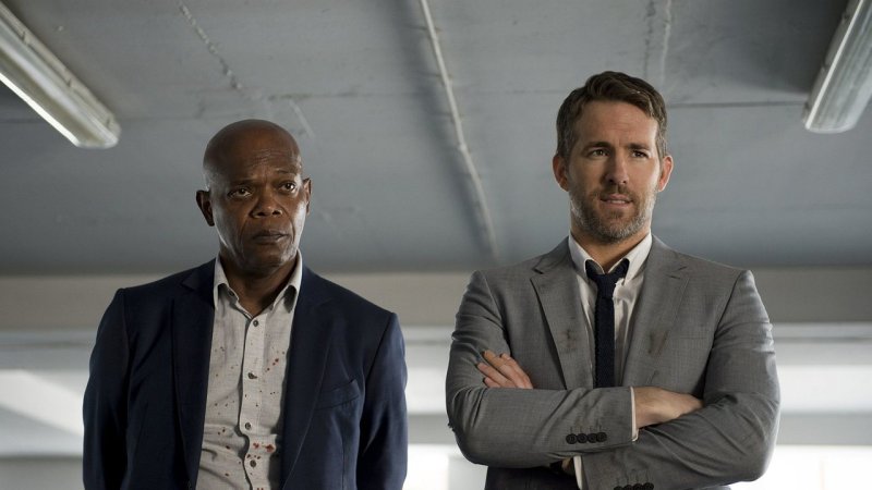 Сэмюэл л Джексон и Райан Рейнольдс