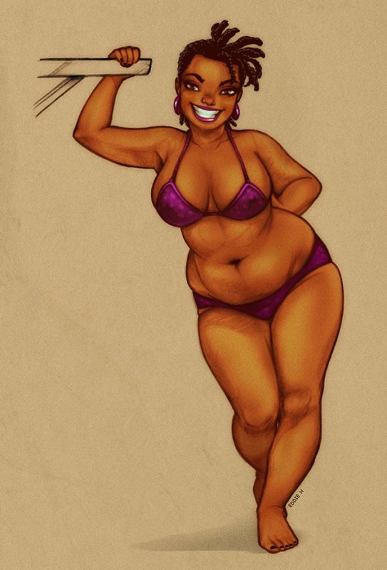 Пышка рисунок