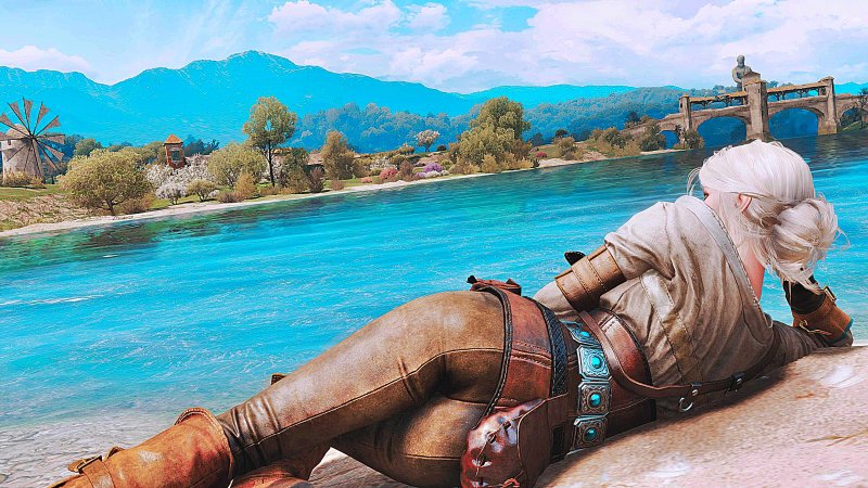 The Witcher 3 Wild Hunt Цирилла