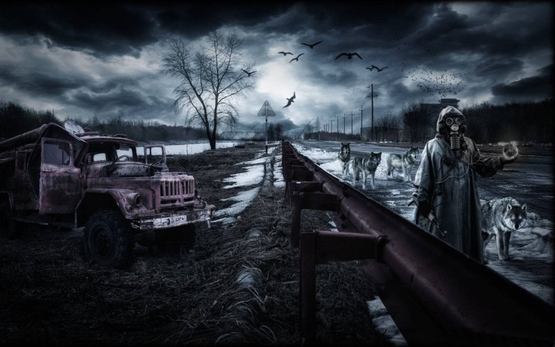 Чернобыль арт 4к