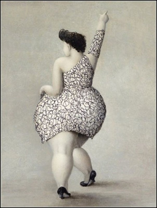 Jeanne Lorioz толстушки художник