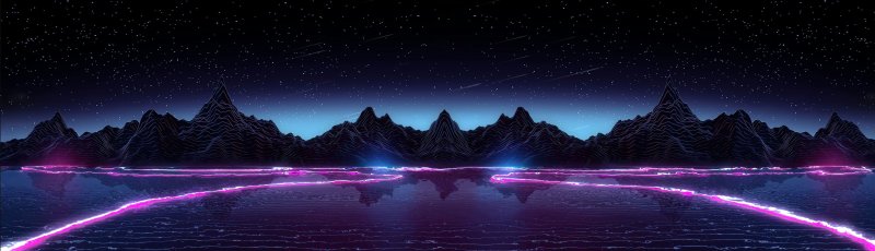 Обои на 2 монитора