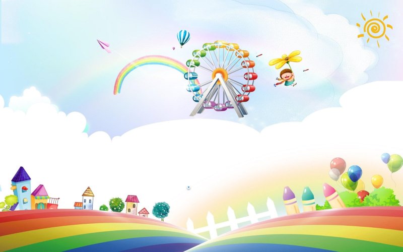 Детские фоны для садика