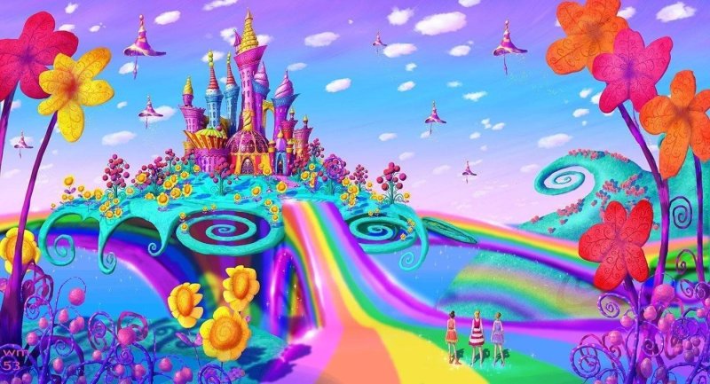 Сказочный фон