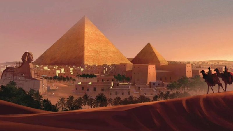 Плато Гиза Египет