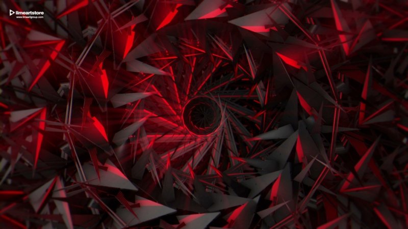 Красно черная абстракция