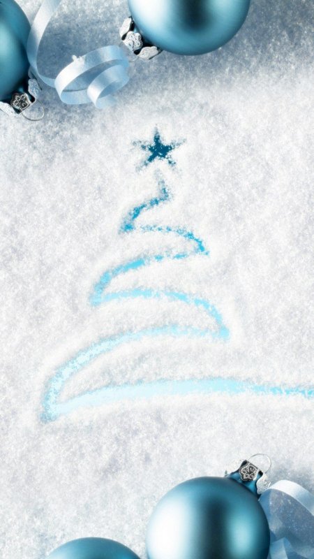 Новогодние обои на телефон вертикальные