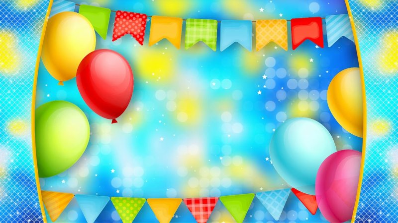 Детские фоны для видеомонтажа