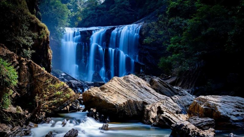 Водопад Уоткинс-Глен 4к