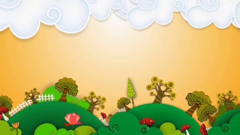 Детские фоны для видеомонтажа