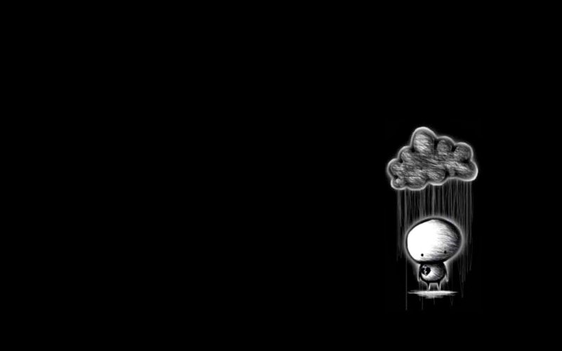 Заставка черный фон