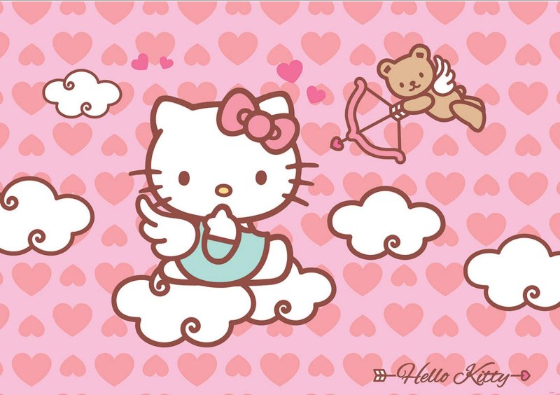 Красивые. Обои. Холоул. Кити