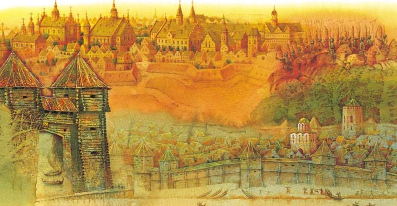 Древняя Русь фон