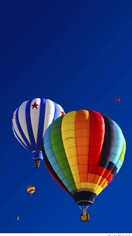 Заставка воздушные шары