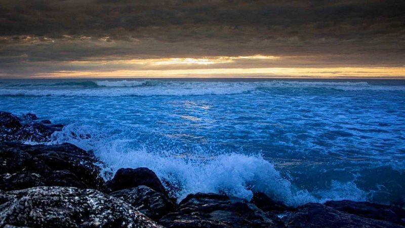 Пейзаж море