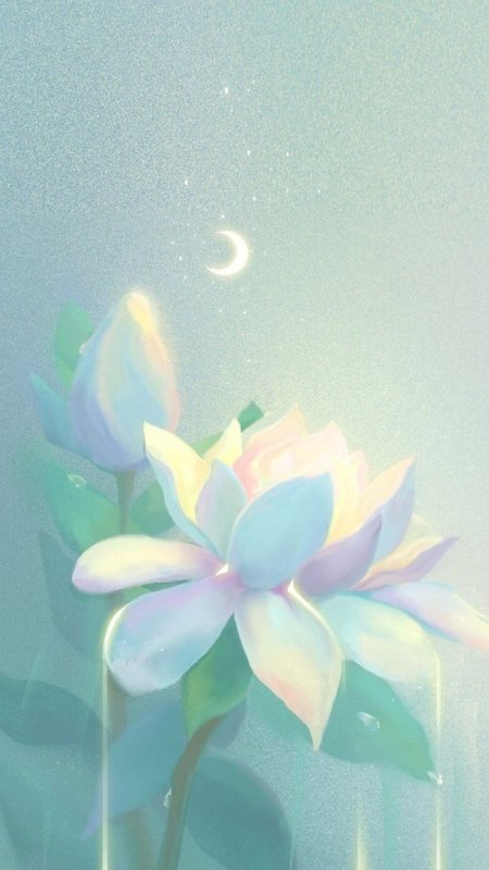 Цветы в пастельных тонах