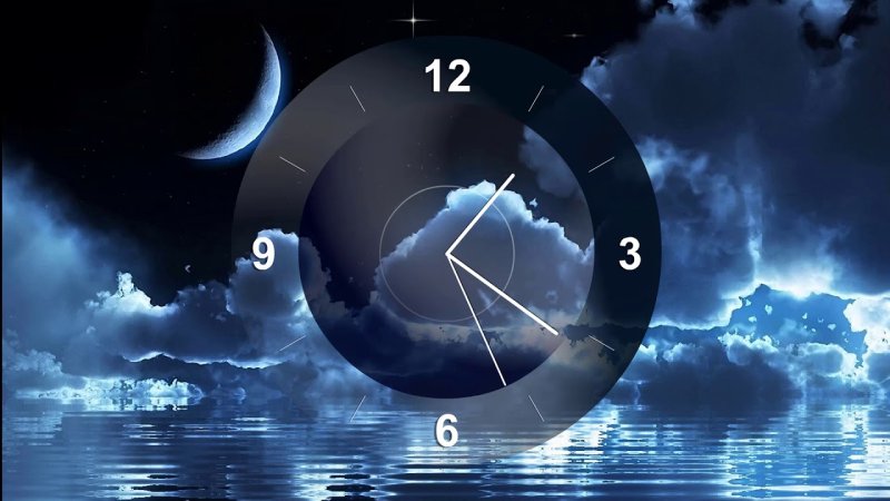 Заставка на часы