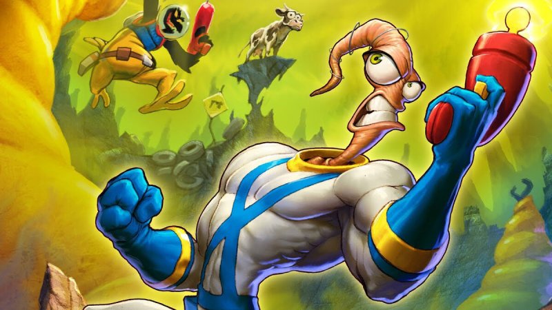 Игра Земляной червяк Джим