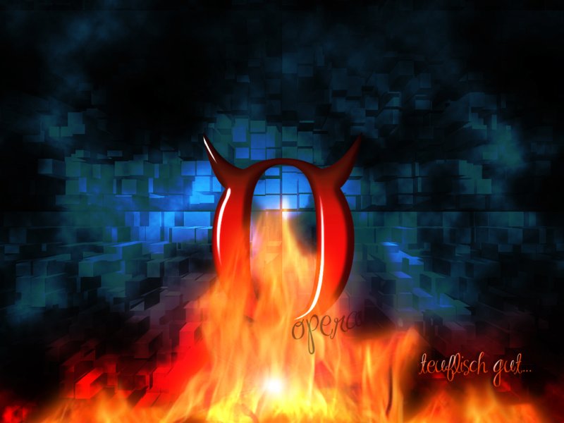 Фон оперы браузера