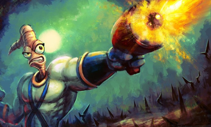 Червяк Джим арт