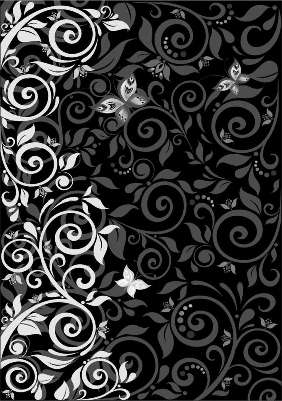 Темные узоры