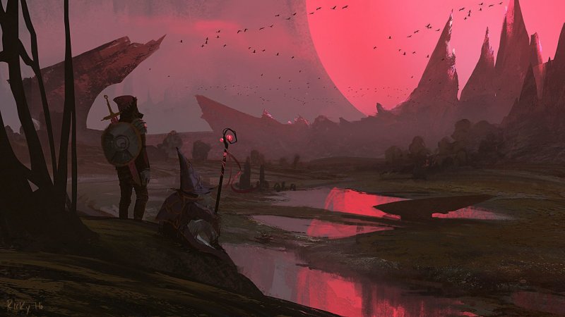 Арты пейзажи